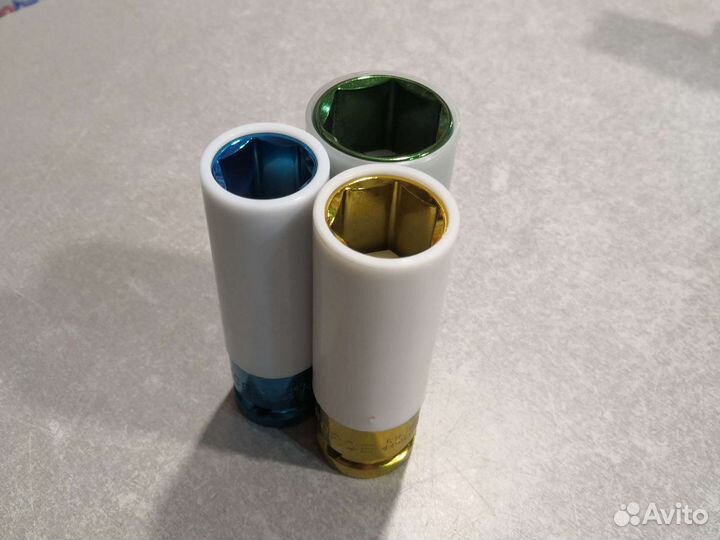 Головка ударная 17мм 6-гранная 1/2DR лит дис force