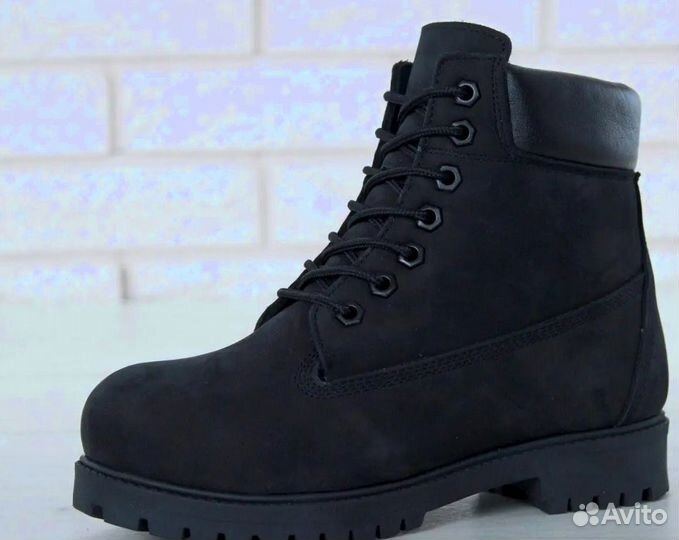 Ботинки Timberland 6 Inch premium black (Арт.275)