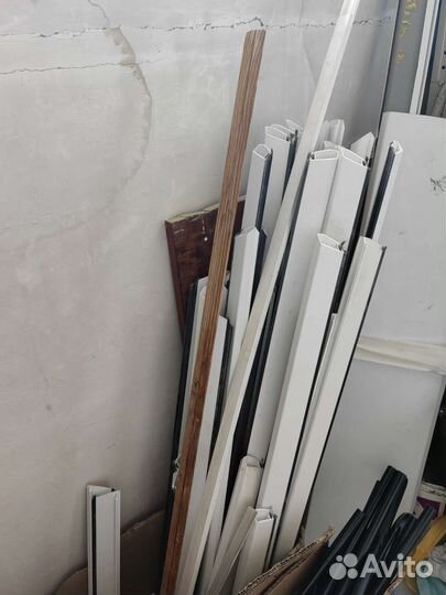 Оконный блок с дверью