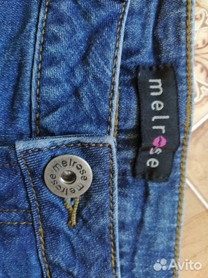 Новые клубные джинсовые шорты Melrose 50 размер