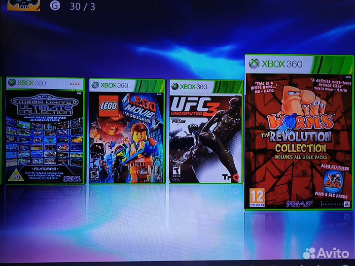 Xbox 360 + 102 игры