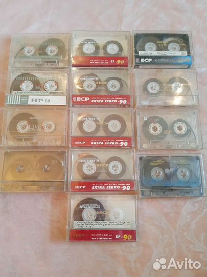 Аудиокассеты с записью