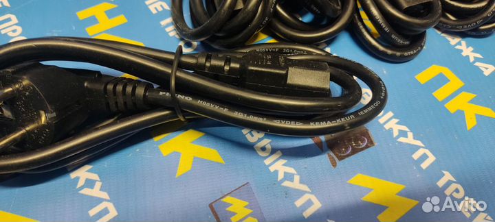 Новый мощный кабель питания 3x1мм 1.8м для фермы