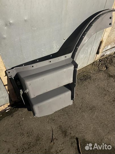 Панель (подножка)правая Мерседес Atego Sampa