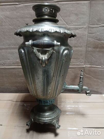 Самовар на дровах СССР 7л, литье