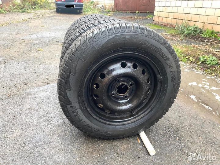 Cordiant Snow Cross 185/70 R14 на штампах Logan