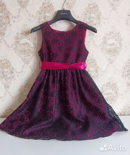 Нарядное платье для девочки 134 146