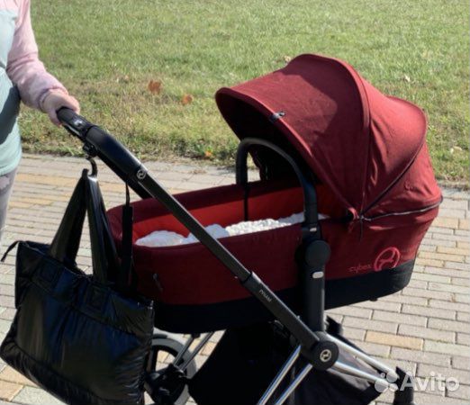 Люлька Cybex Priam Lux Platinum Infra red