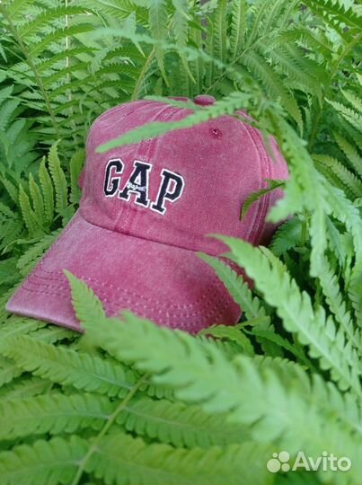Кепка/Бейсболка мужская/женская gap бордовая