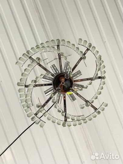 Люстра хрустальная новая