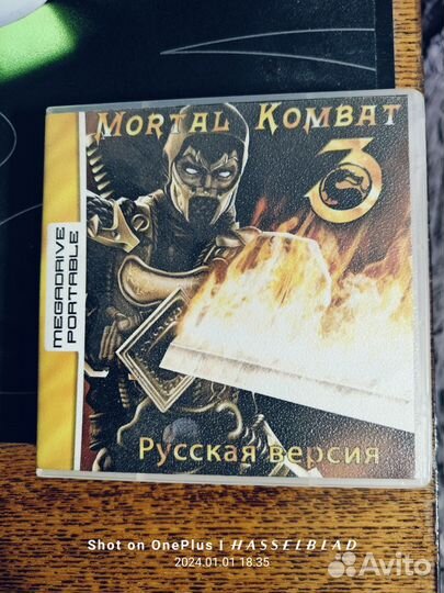 Mortal Kombat 3 Megadrive portable (новый)