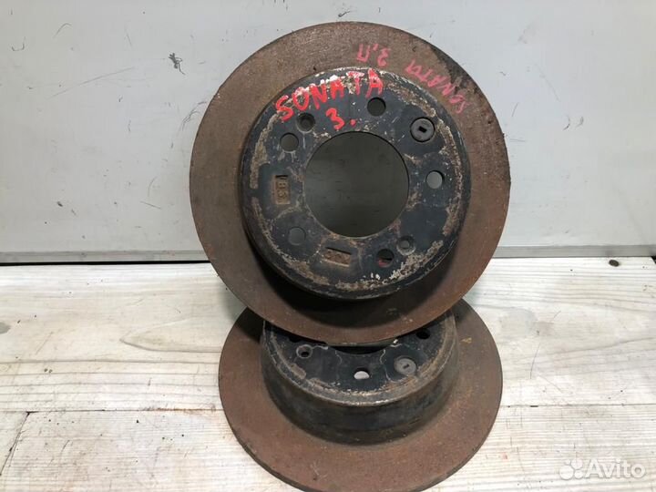 Диск тормозной задний Hyundai Sonata VII 2015-2019