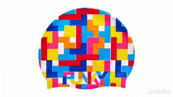 Шапочка для плавания Funky Blocked