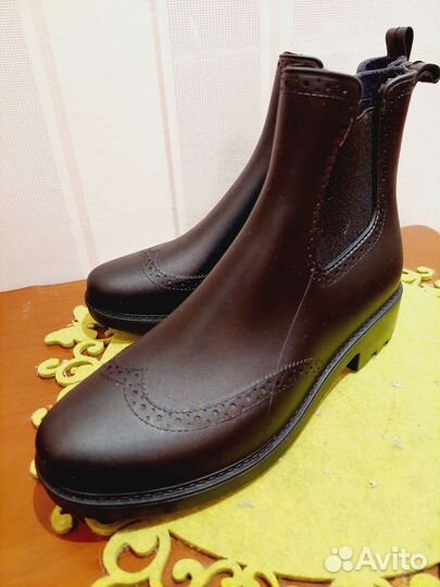 Новые Ботинки для верховой езды резина