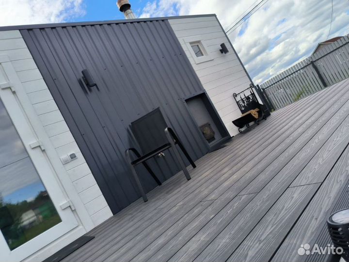 Баня под ключ каркасная / рассрочка