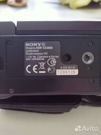 Видеокамера sony handycam