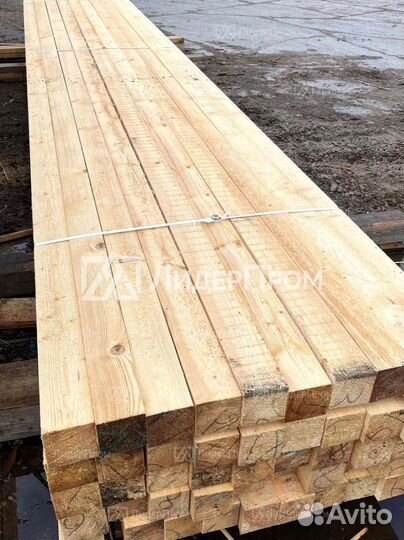 Брус обрезной 100х100х6000 1-с ест.в