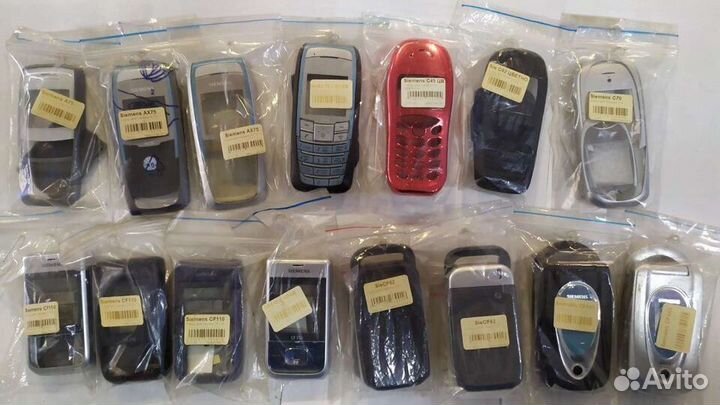 Корпуса для старых сотовых телефонов siemens