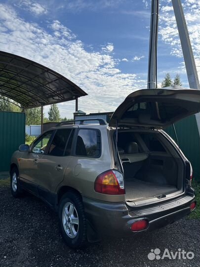 Hyundai Santa Fe 2.7 AT, 2002, 206 000 км