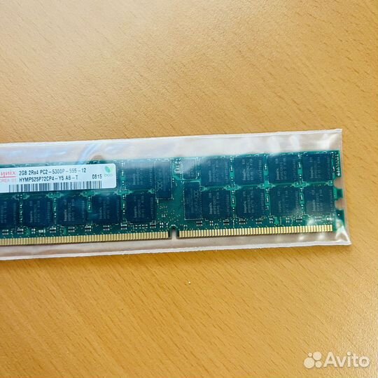 Память hynix 2gb 2rx4 pc2-5300p-555-12