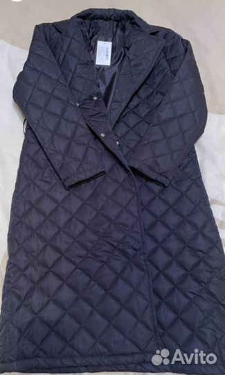 Пальто стеганое д/с, новое, размер 50-52