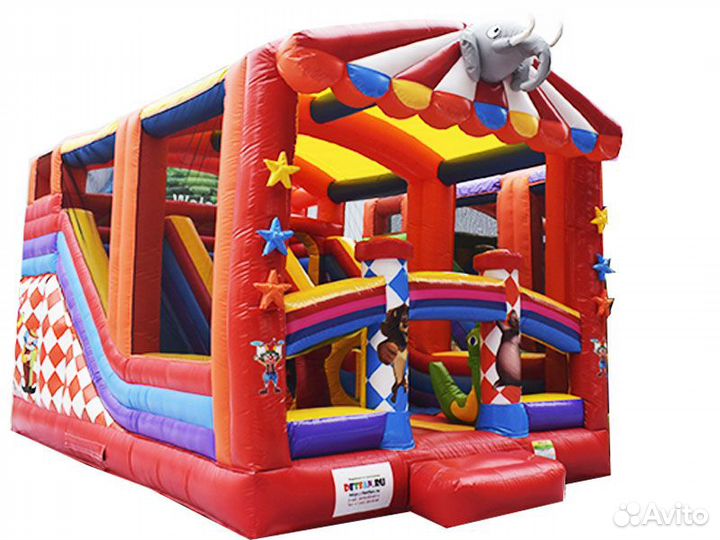 Батут надувной