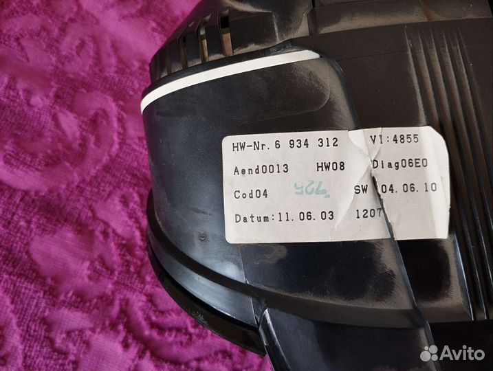 Шиток bmw 5 e60