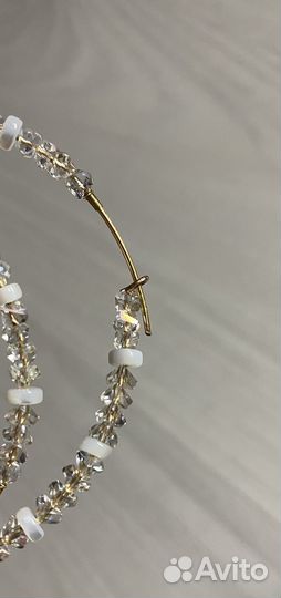 Серьги кольца