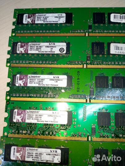 Оперативная память DDR2 667 mhz на 512 Гб