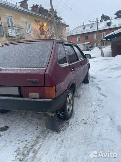 ВАЗ 2109 1.5 МТ, 1996, 12 345 км