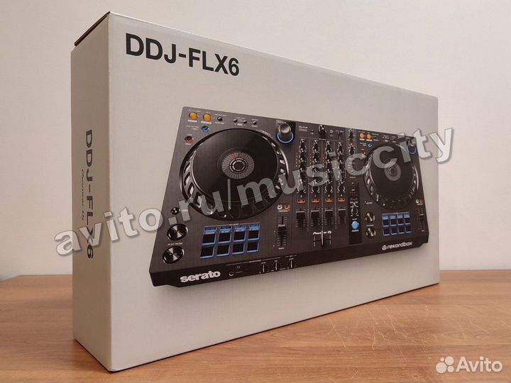 Pioneer DDJ-FLX6 контроллер