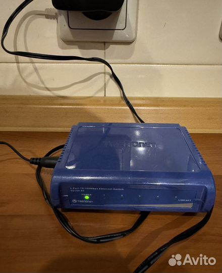Коммутатор 5 портов Trendnet TE100-S5/RU