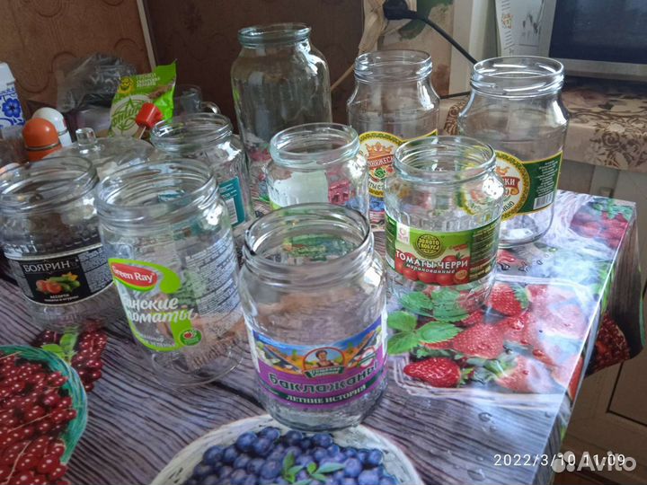 Продам стеклянные банки
