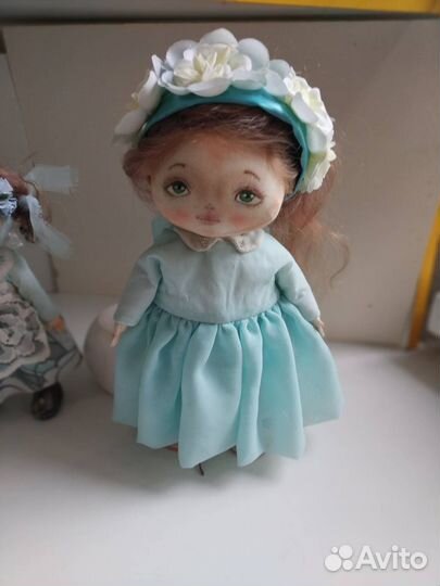 Текстильная кукла ручной работы