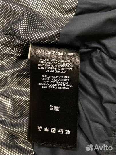 Пуховик мужской на пуху новый Columbia