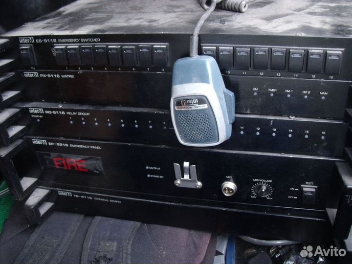 Трансляционное оборуд. Inter-M система оповещения