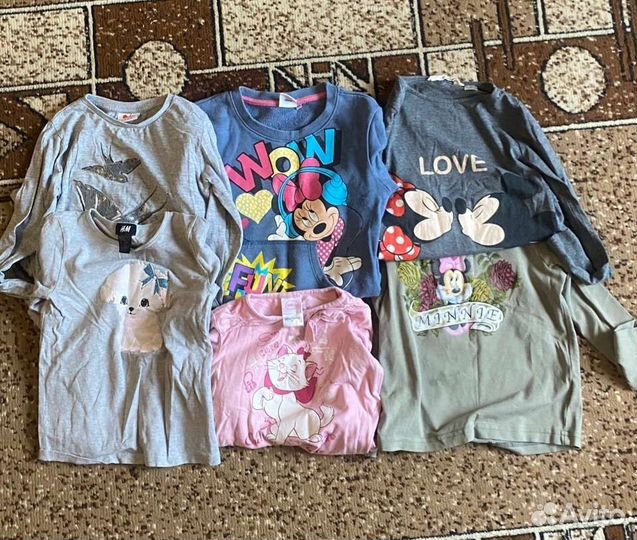 Вещи для девочки 104-110-116 пакетом