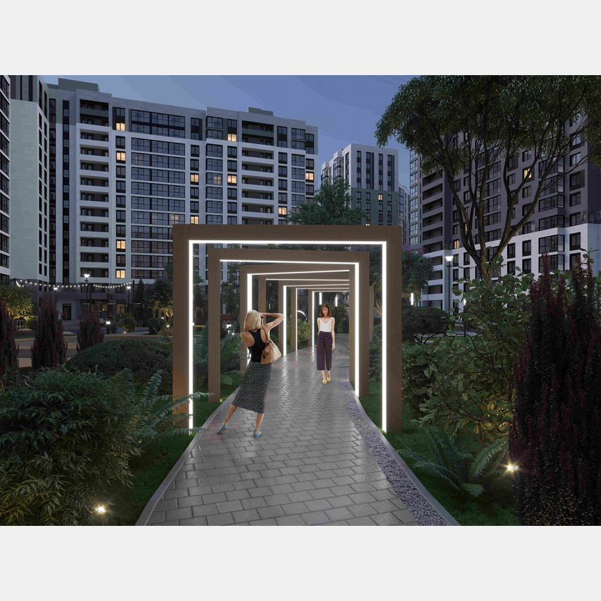 1-к. квартира, 42,3 м², 13/16 эт.