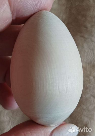 Яйцо деревянное заготовка
