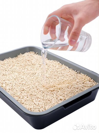 Тофу наполнитель для кошачьего лотка