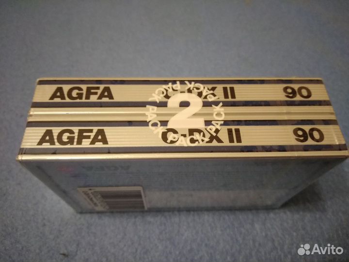 2 pack Аудиокассета agfa CD-X II 90