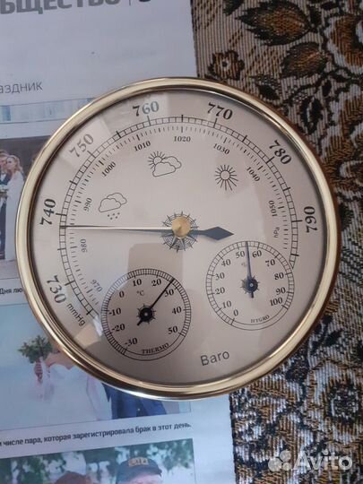 Барометр настенный новый