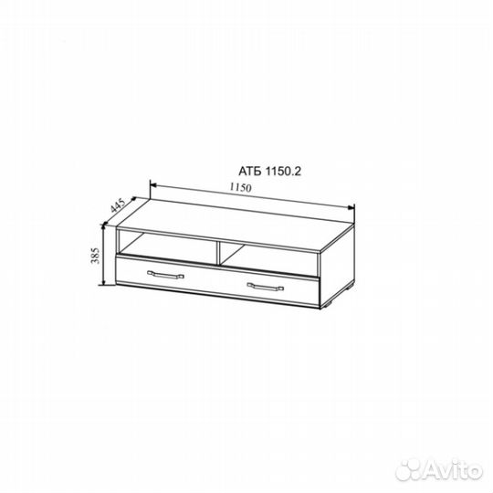 Тумба для тв новая