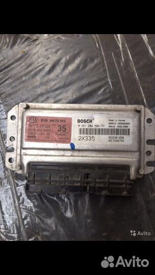 Блок управления двигателем KIA Spectra 39110-2x335