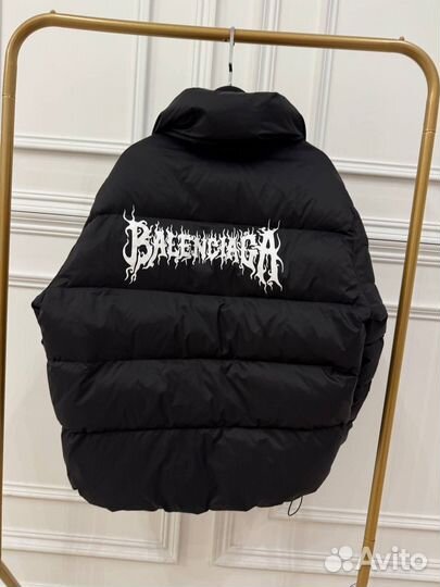 Пуховик balenciaga женский premium