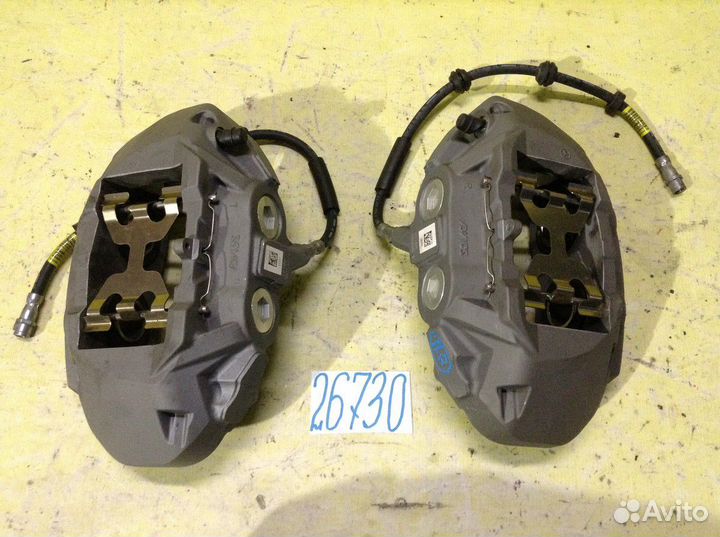 Mercedes GLC X253 AMG передние тормозные супорта