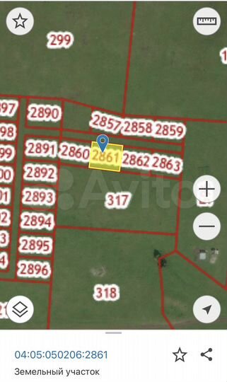 Участок 43,4 сот. (СНТ, ДНП)