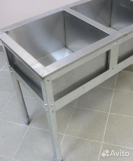 Ванна моечная 2 секц вм 2/400 есть разные размеры