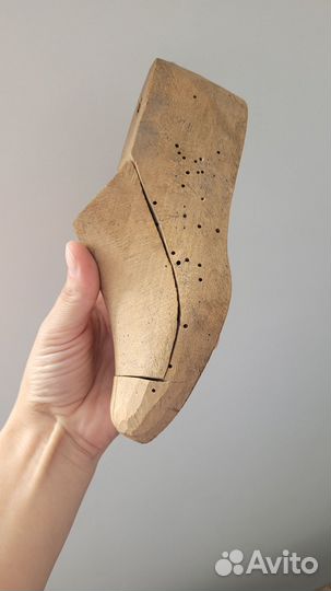 Старинная обувная детская колодка