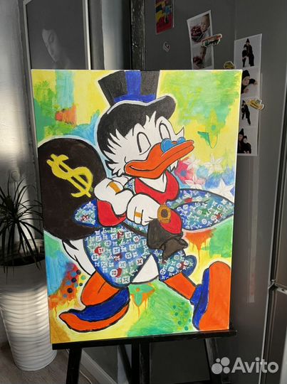 Картина на холсте Скрудж